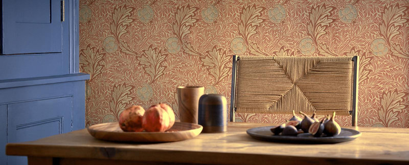 Morris_Melsetter_salle-a-manger-papier-peint-rouge-william-morris