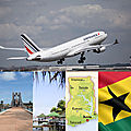 Accra, nouvelle destination d'air france au ghana