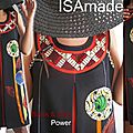 Robe isamade trapèze d'inspiration afro ! à fleurs et imprimé ethnique ! pour un style décalé et fantaisie !