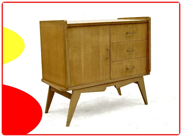 buffet vintage 1950 pieds compas