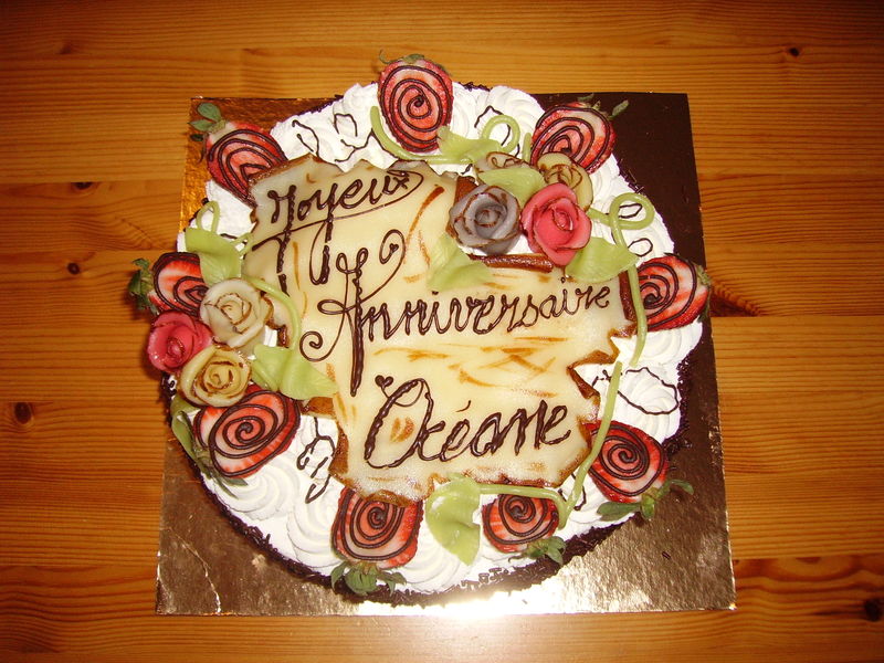 Anniversaire Oceane 6ans Photo De La Bonne Patisserie De Mon Ange Mes Petites Croix Mes Amours Mes Loisirs