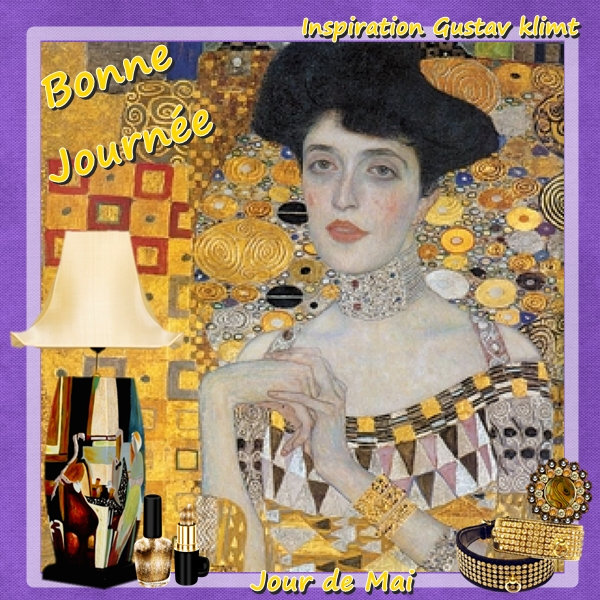 Bonne Journée Inspiration Gustav Klimt 08082021