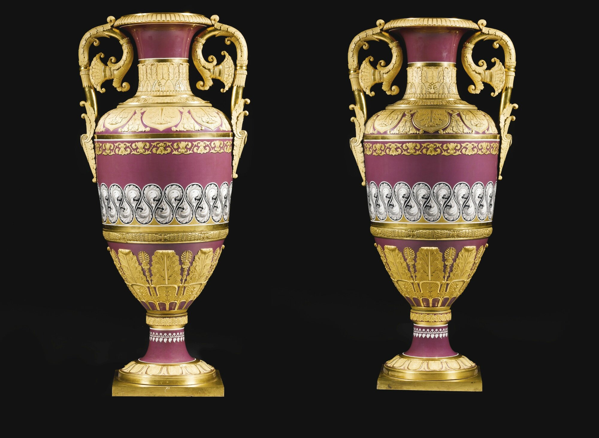 Sotheby's to offer a pair of the most magnificent imperial vases ever