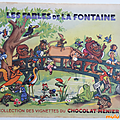 Livre images ... les fables de la fontaine (1955) * chocolat menier 