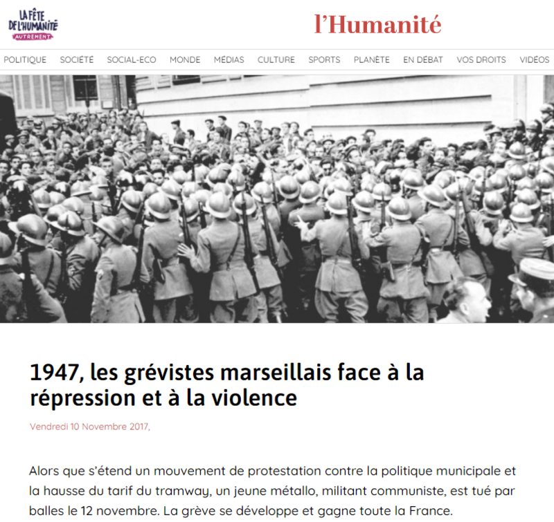2021-04-12 19_23_21-1947, les grévistes marseillais face à la répression et à la violence _ L'Humani