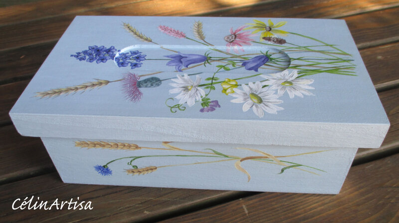 Boîte "Fleurs des champs "