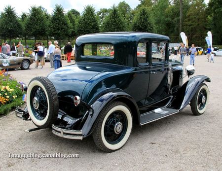Chevrolet sedan 5 window coupé de 1931 (9ème Classic Gala de Schwetzingen 2011) 02