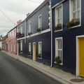 Dingle, maisons multicolorées