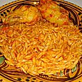 Tlitli en sauce rouge piquante