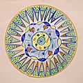 Mandala de LaProf - Peinture gouache