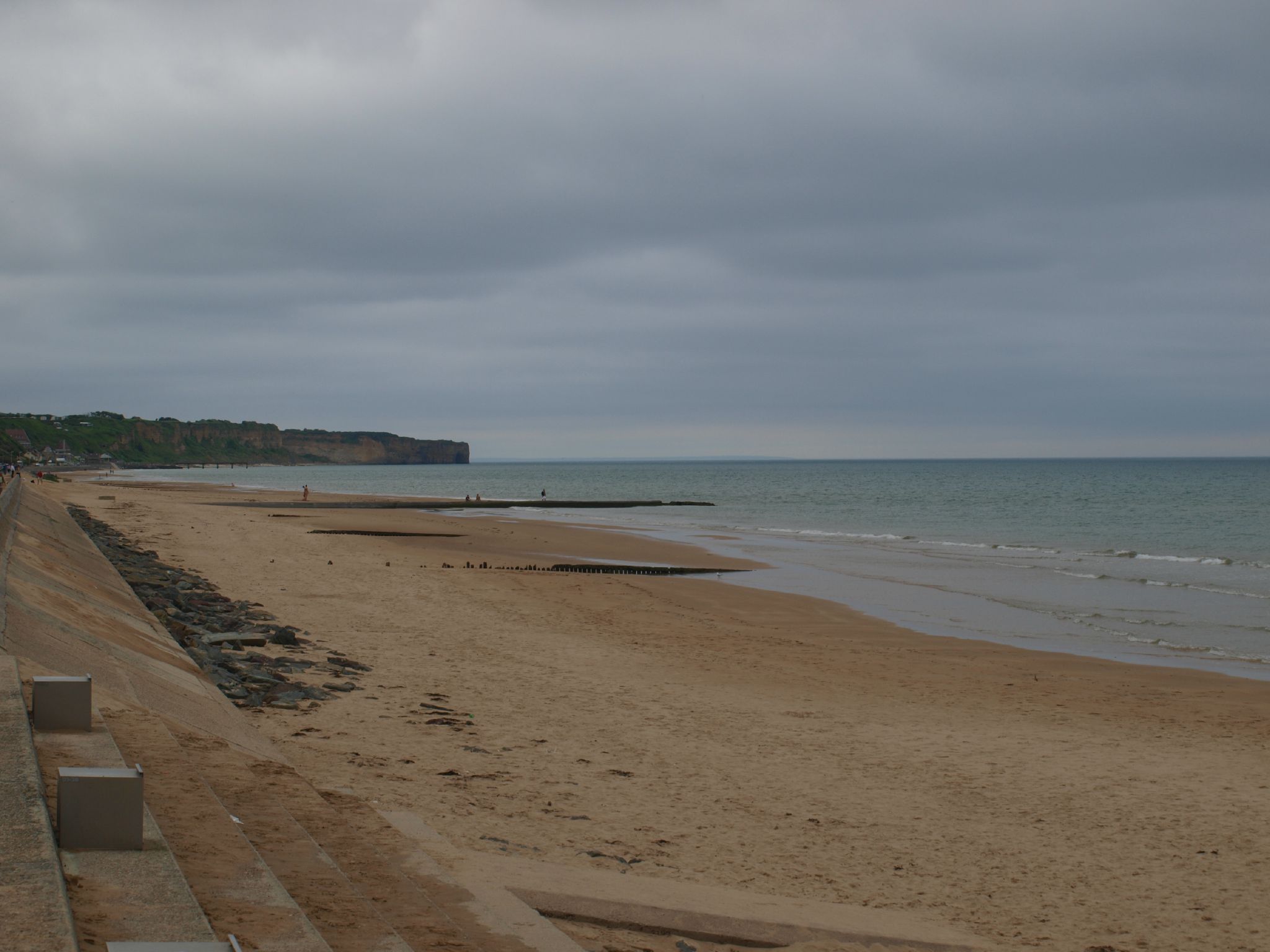 La Plage Domaha Beach à Colleville Sur Mer En Normandie