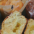 Muffins au citron coeur coulant