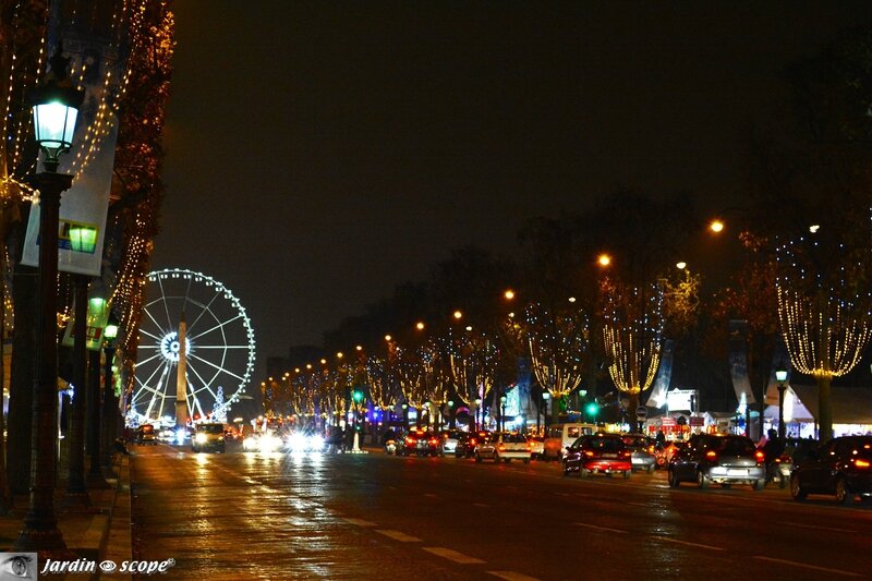 Marchés de Noël à Paris sur les Champs Élysées