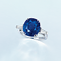 An important sapphire and diamond ring