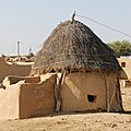 maison traditionnelle de la region de Jaisalmer
