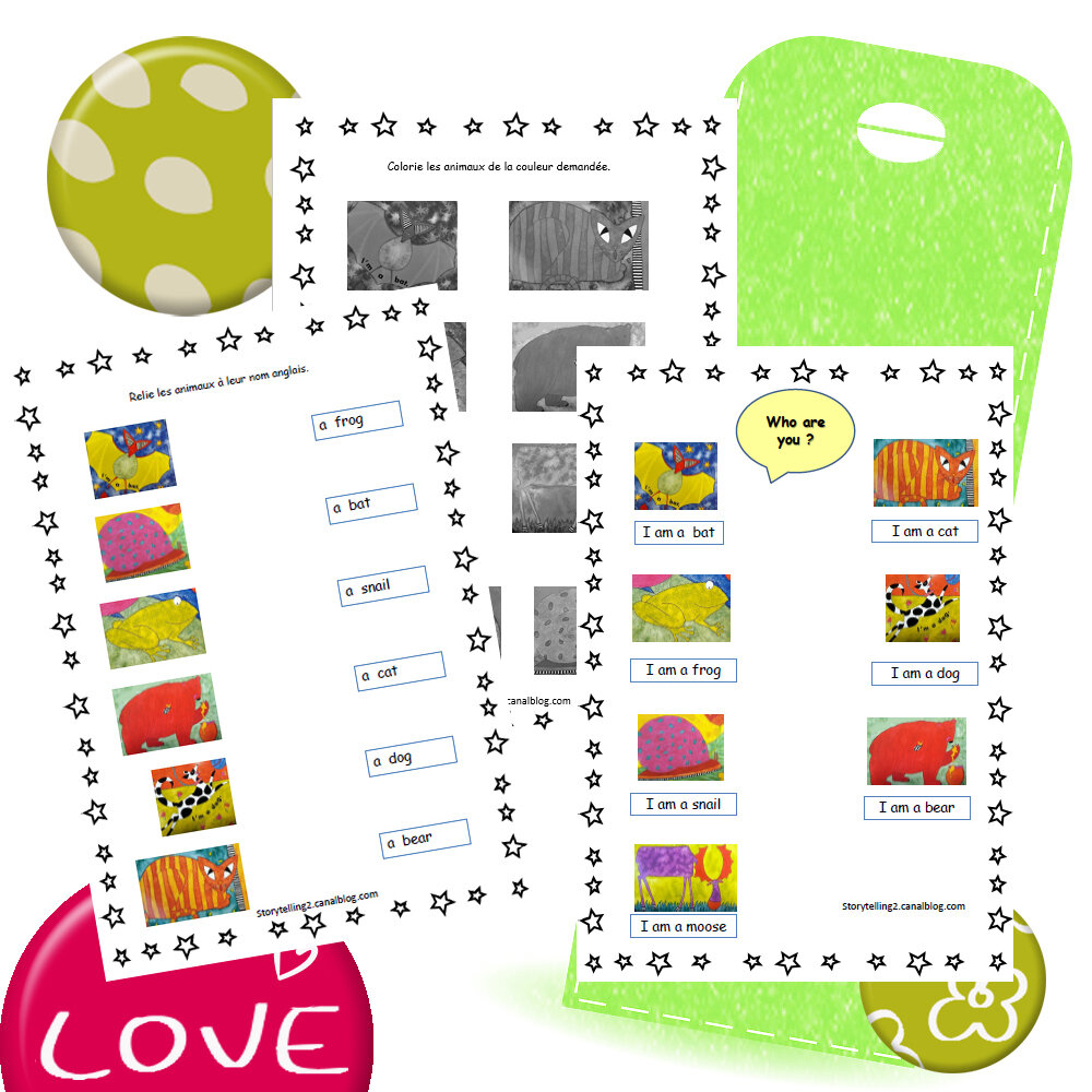 Who Are You Sequence Se Presenter Cycle 2 Brown Bear Co L Anglais Avec Le Storytelling