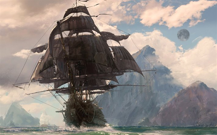 thumb2-pirates-4k-sea-art-pirate-ship