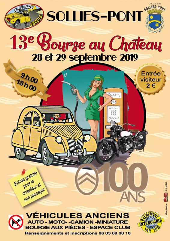 28-09-2019 SOLLIES PONT 13éme Bourse au Château
