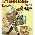 Affiche expo Louvigny 2008
