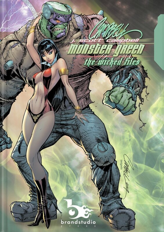 j scott campbell monster green