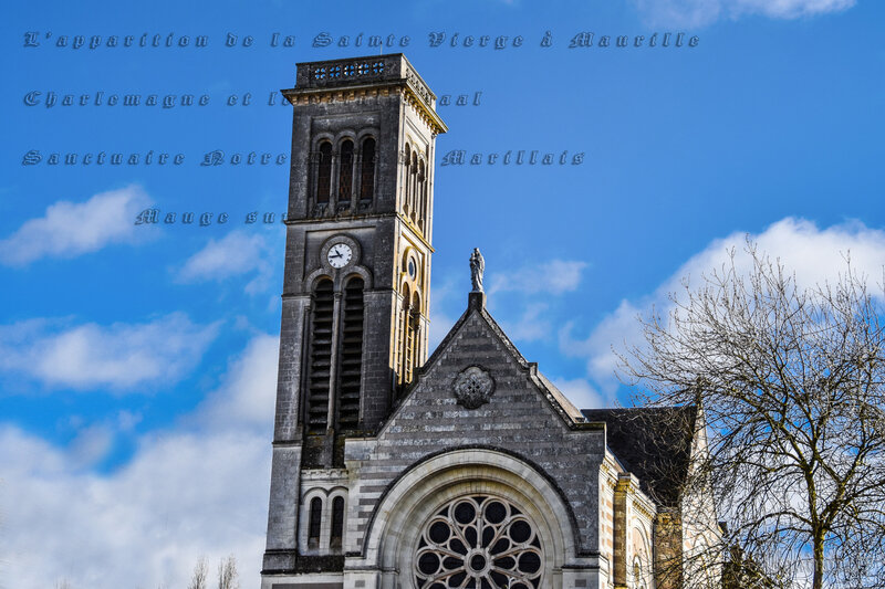 L’apparition de la Sainte Vierge à Maurille, Charlemagne et le saint Graal Sanctuaire Notre Dame de Marillais - Mauge sur Loire (5)