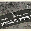 School of seven bells - mercredi 10 novembre 2010 - sala el sol (madrid)