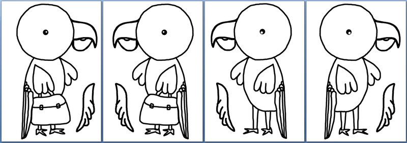 362-OUTILS ET DECO POUR LA CLASSE-Les p'tites poulettes et les p'tits perroquets (64)