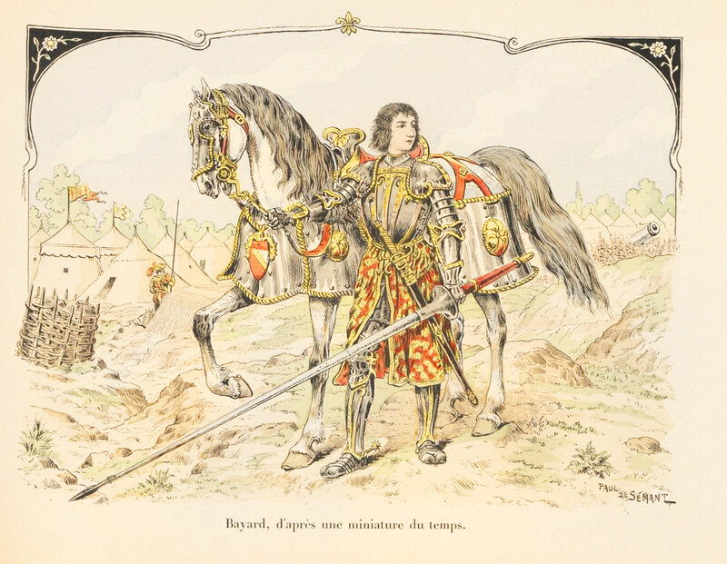 L’histoire de Pierre Terrail, seigneur de Bayard, le chevalier sans peur et sans reproche; le Tournoi d'Aire sous Charles VIII 3