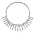 A diamond necklace, by van cleef & arpels 
