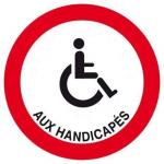 interdit aussi aux handicapés