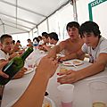 2011-2012, cadets, repas du 30 juin