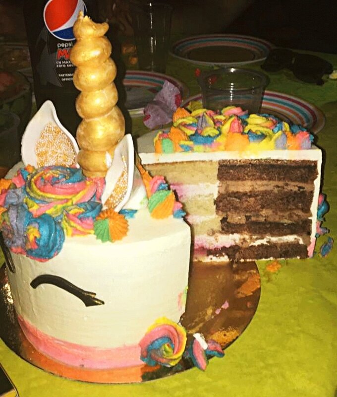 Gâteau Licorne Cake Unicorn A Mes Nuits Blanches