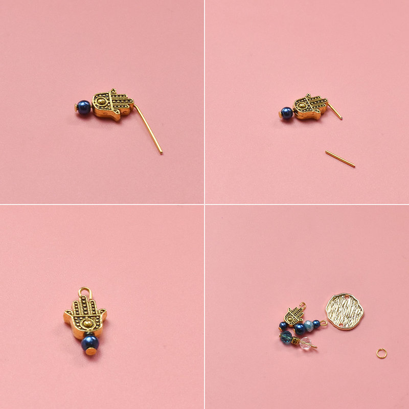 PandaHall Idea on Multi-strand Vintage Necklace-2