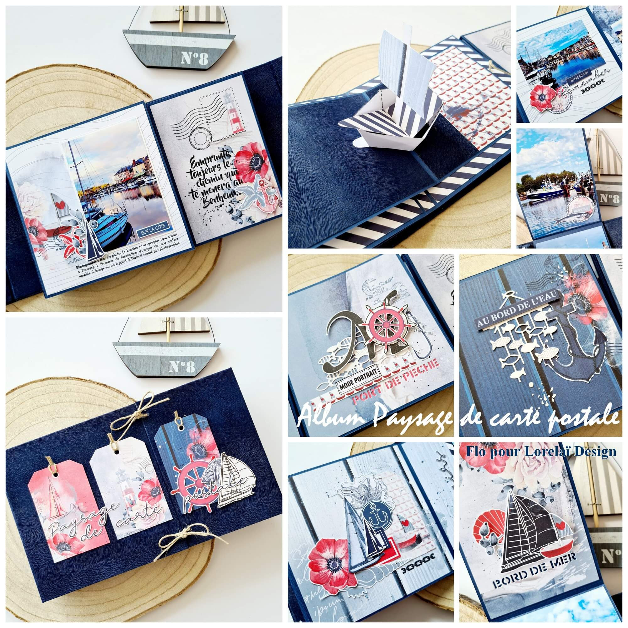 DIY : L'album de cartes postales - Caro Dels - Blog DIY et loisirs