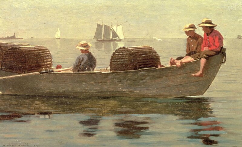 three-boys-in-a-dory-winslow-homer