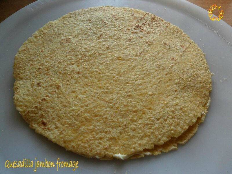 Quesadilla jambonfromage BZH SANDRA