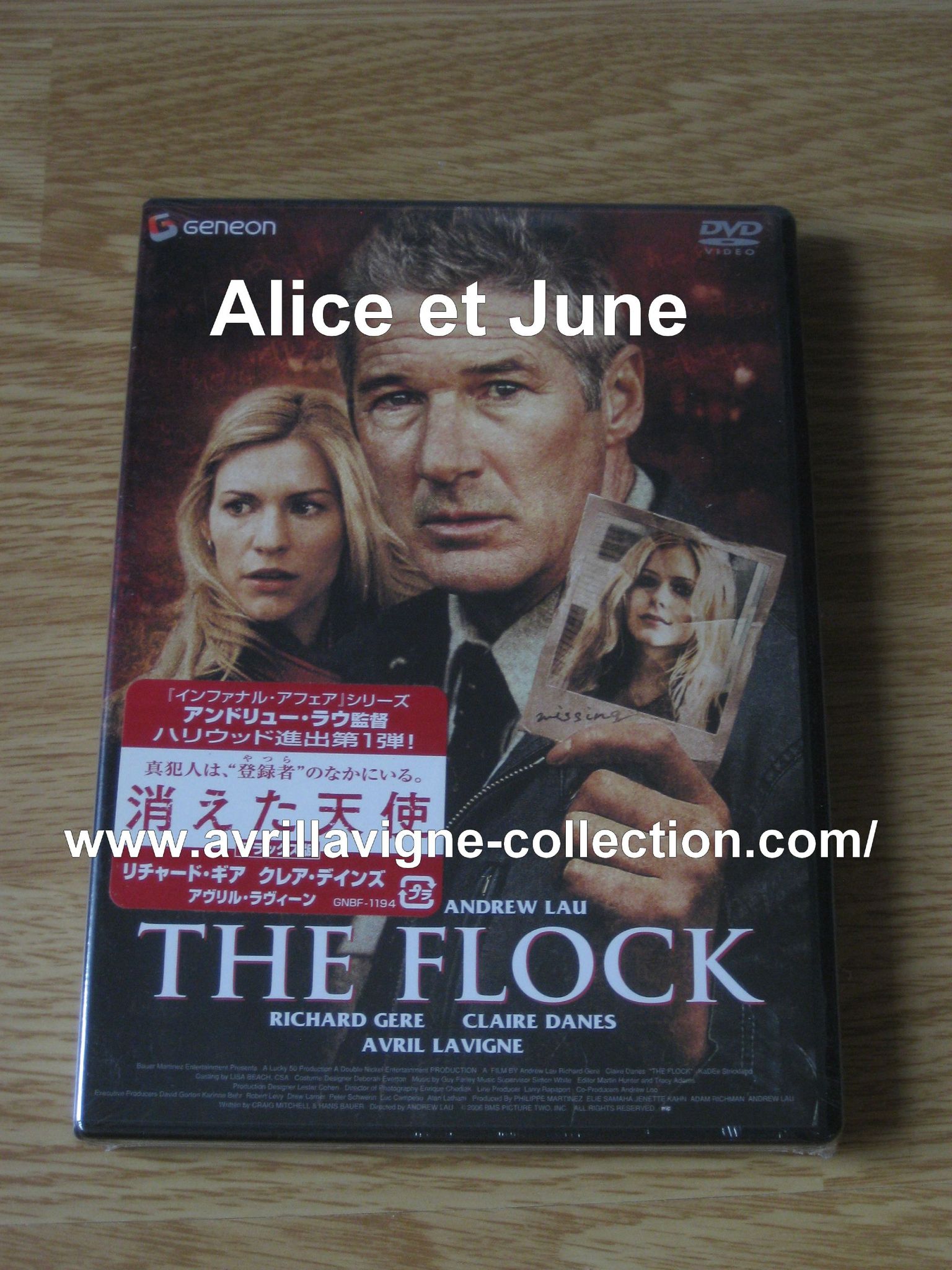 DVD The Flock-version japonaise (2006)