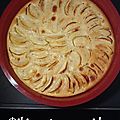 Clafoutis aux pommes - tour en cuisine #180