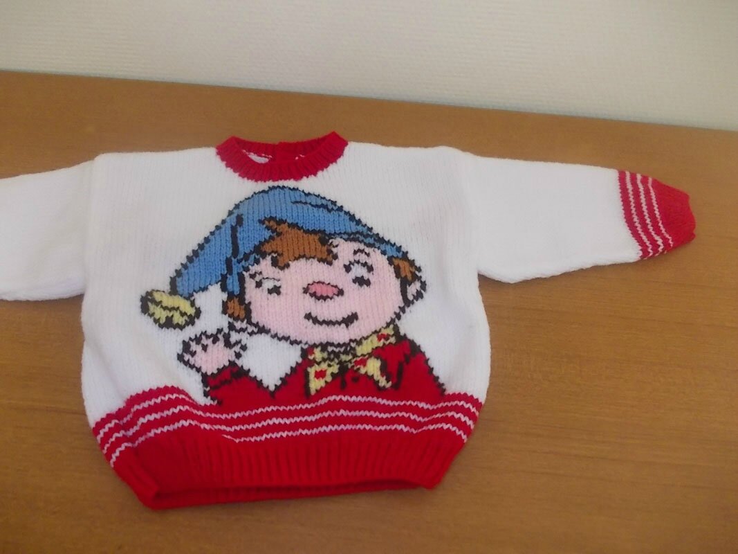  Pull  Oui Oui Babcia tricote