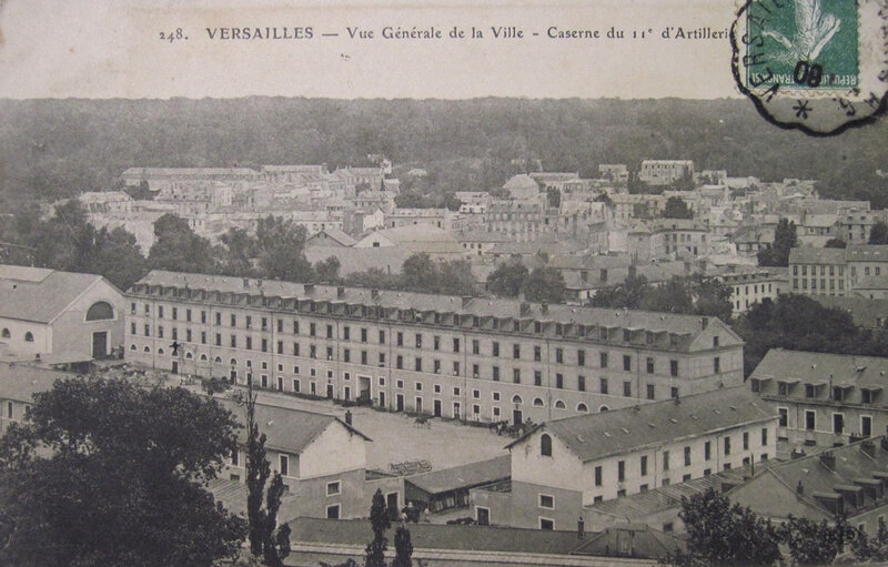 Versailles, Quartier de Limoges, caserne du 11e régiment d'artillerie