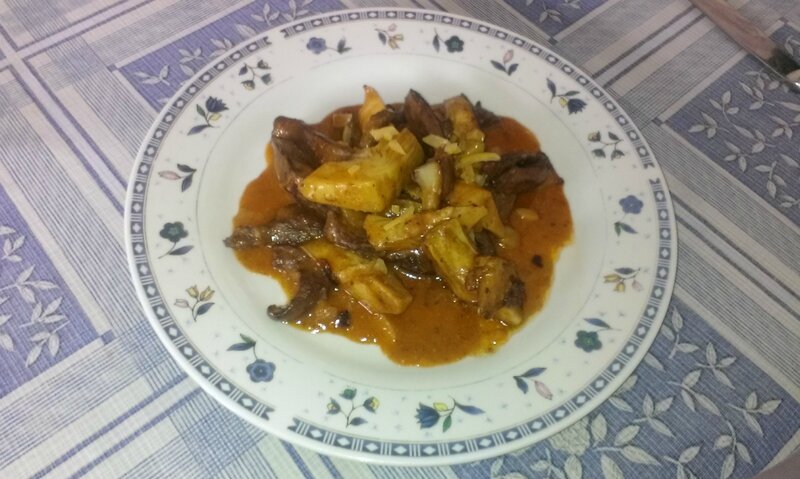 Coeurs de veau et d’artichauts poêlés au gingembre et citron confit