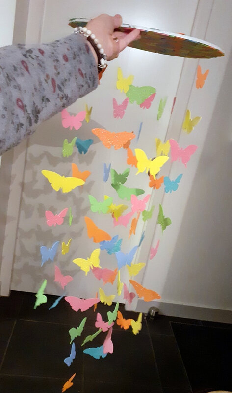 378-Fleurs Printemps-Mobile papillons (50)