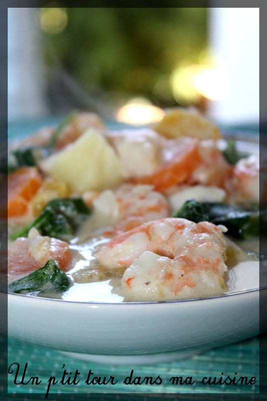 Blanquette crevettes