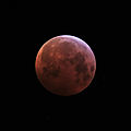 L'éclipse de lune du lundi 21 janvier 2019 dans le ciel de lorraine