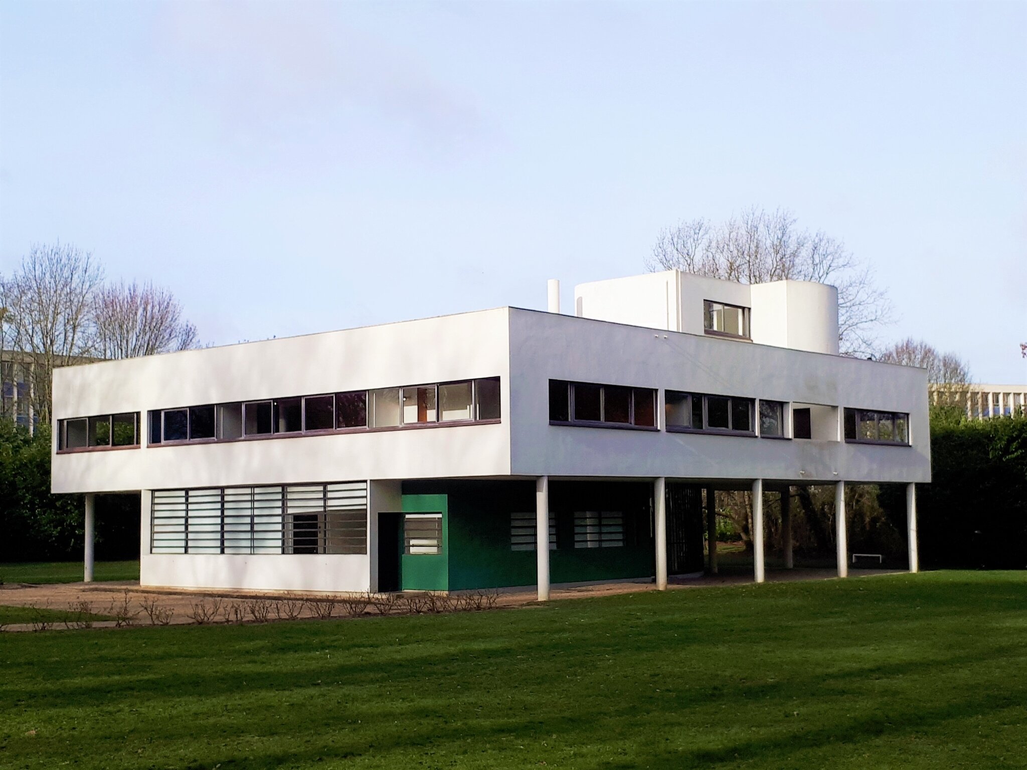 17 Rue Charles Edouard Jeanneret 78300 Poissy Aujourd'hui on va…. à la villa Savoye - Arte fact .