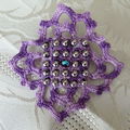 Une broche au crochet ...