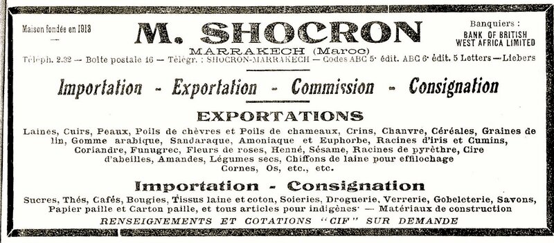 Professions Marrakech 1928-shocron 3