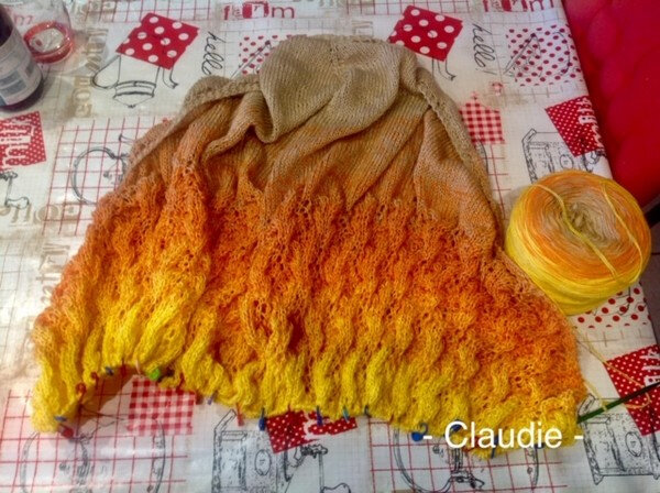KAL s'émerveiller étape 2 avancée Claudie