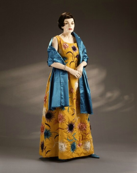fuzzy udvikling Ydmyg Cristóbal Balenciaga, Woman's Evening Dress, 1961 - Alain.R.Truong