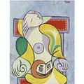 Picasso's la lecture sells at sotheby's for £25.2 million in sale totalling £68.8 million